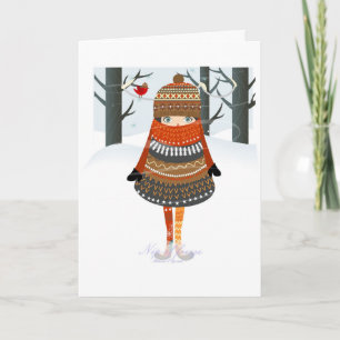 The Nip of Freeze Holiday Card