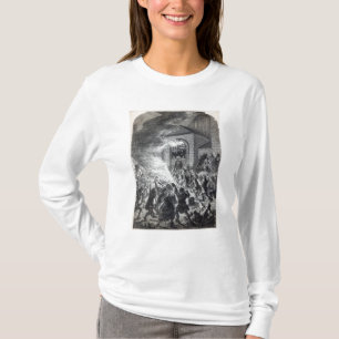The 'No Popery' rioters burning the prison T-Shirt