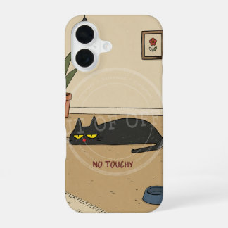 The "No Touchy" Zone iPhone 16 Case