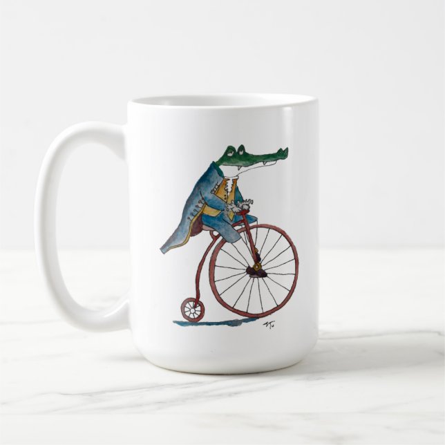 The Noble Gator Coffee Mug (Left)