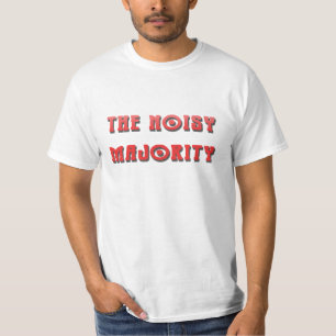 The Noisy Majority White Tee