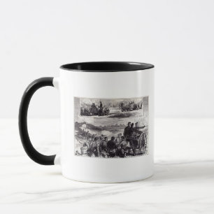The Nordenfeldt Guns at Aldershott Mug