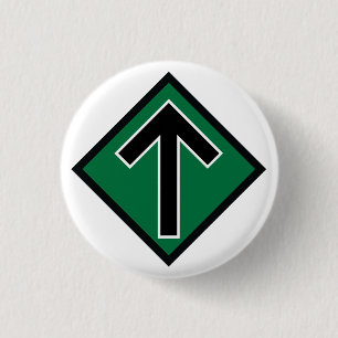 The Nordic Resistance Movement  3 Cm Round Badge