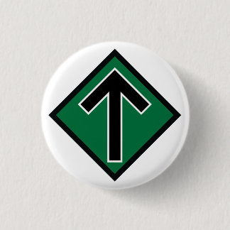 The Nordic Resistance Movement  3 Cm Round Badge