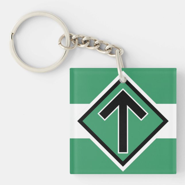 The Nordic Resistance Movement  Key Ring (Front)