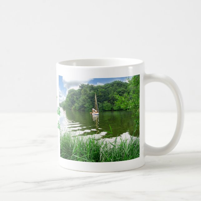 The Norfolk Broads Coffee Mug (Right)