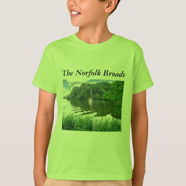 The Norfolk Broads T-Shirt (Front)