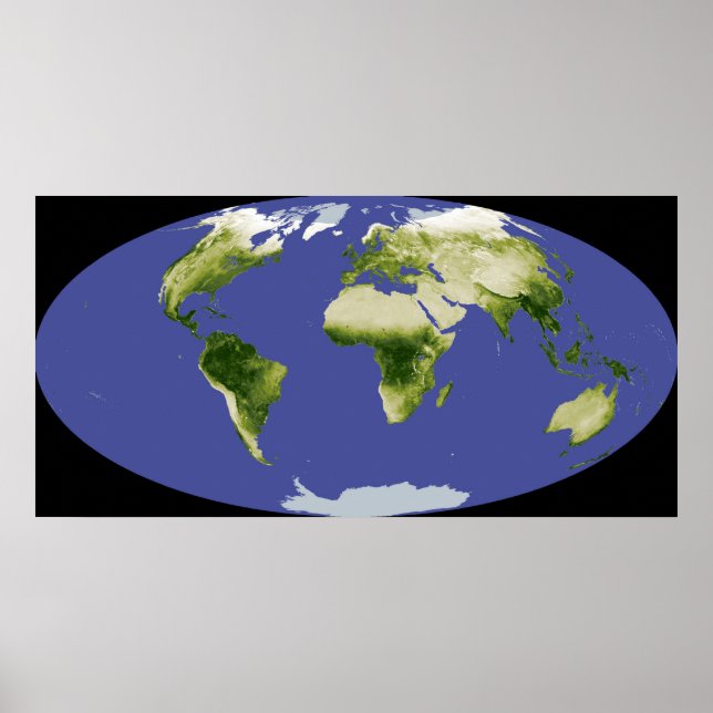 The Normalised Difference Vegetation Index Poster (Front)