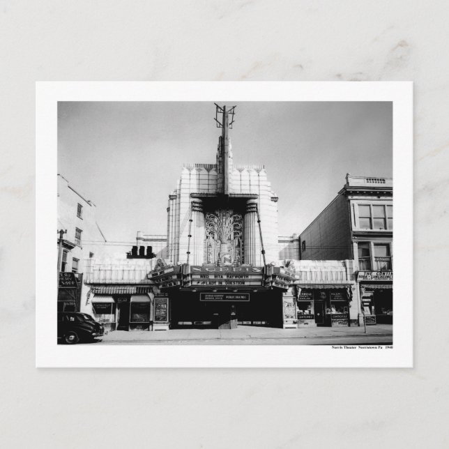 The "Norris" Theatre Postcard (Front)