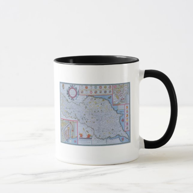 The North and East Ridings of Yorkshire Mug (Right)
