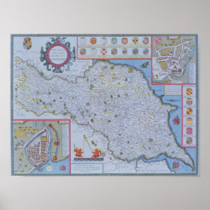 The North and East Ridings of Yorkshire Poster