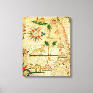 The North Coast of Africa Canvas Print