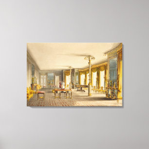 The North Drawing Room, or Music Room Gallery from Canvas Print