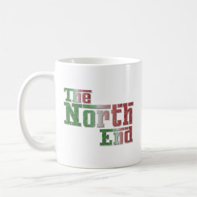 The North End Boston Italy Coffee Mug (Left)