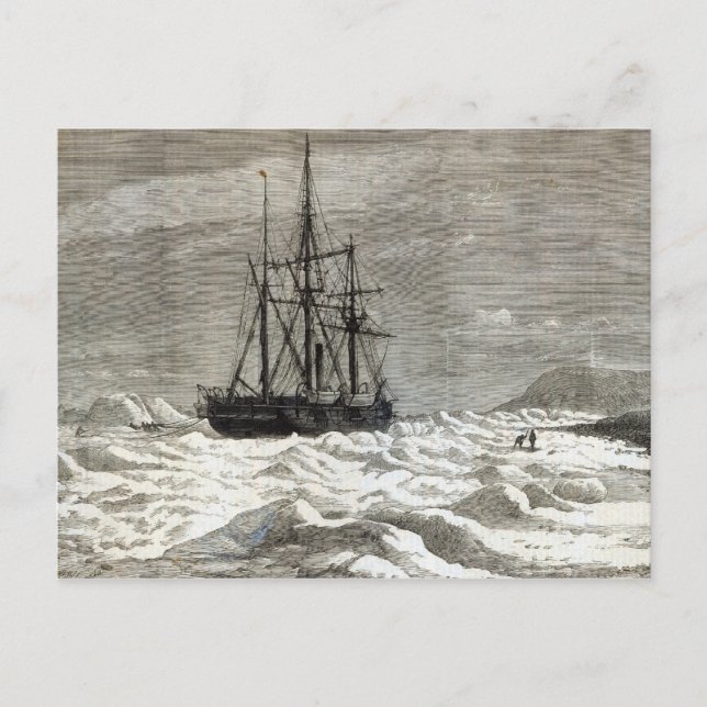 The North Pole Expedition Postcard (Front)