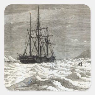 The North Pole Expedition Square Sticker