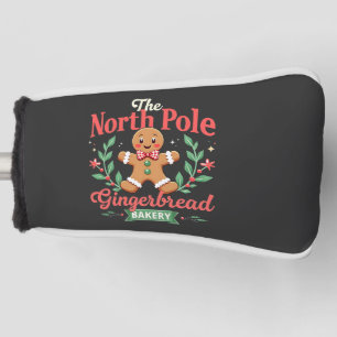 The North Pole Gingerbread Bakery Christmas Golf Head Cover