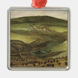 The North Prospect of Hampton Court, c.1699 (oil o Metal Tree Decoration