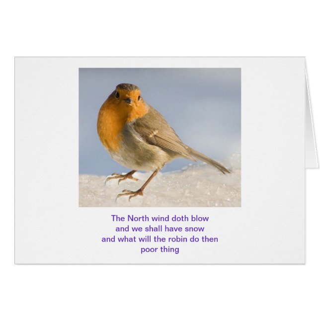 The North wind doth blow (Front Horizontal)