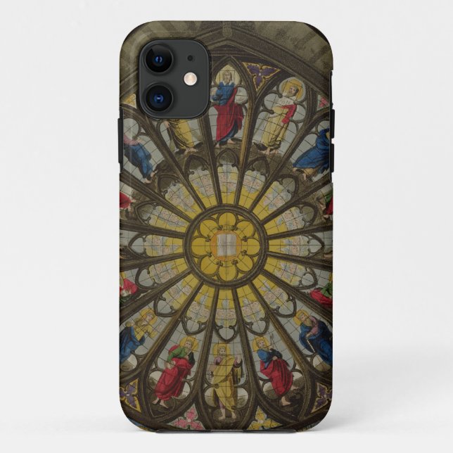 The North Window, plate D from 'Westminster Abbey' Case-Mate iPhone Case (Back)