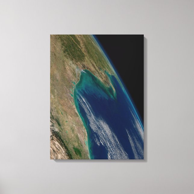 The Northern Gulf Of Mexico. Canvas Print (Front)