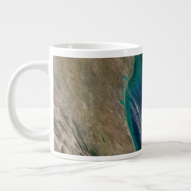 The Northern Gulf Of Mexico. Large Coffee Mug (Left)
