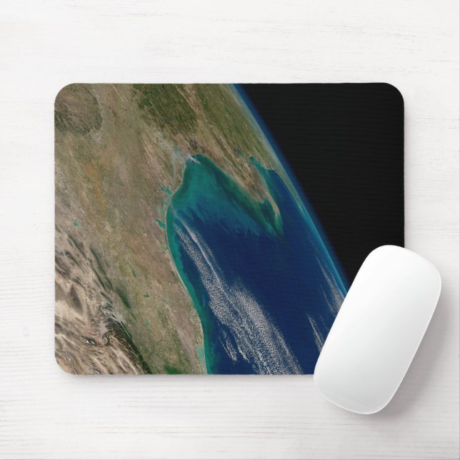The Northern Gulf Of Mexico. Mouse Mat (With Mouse)