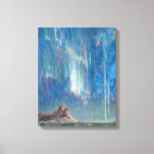 The Northern Lights from North Norway (Aurora) Canvas Print