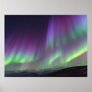 The Northern Lights   North Iceland Poster