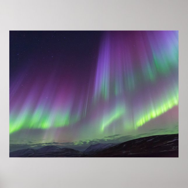 The Northern Lights | North Iceland Poster (Front)