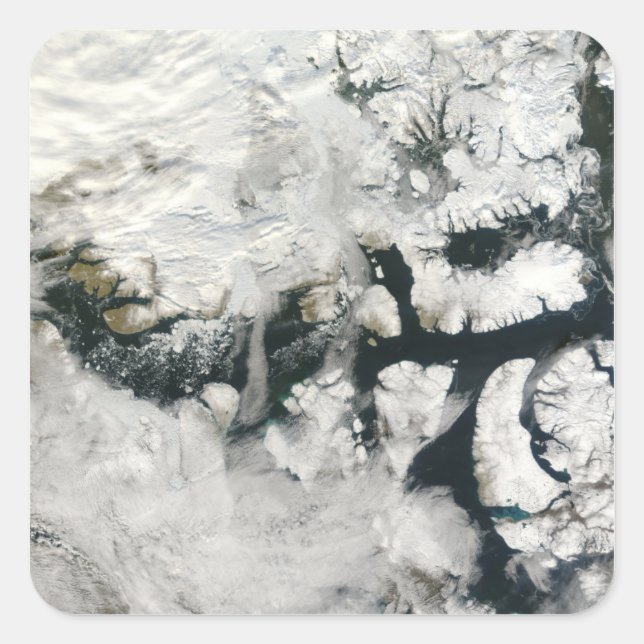 The Northwest Passage 2 Square Sticker (Front)