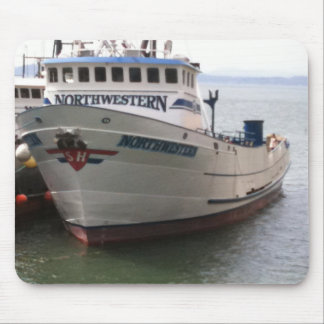 The Northwestern crab fishing boat Mouse Mat