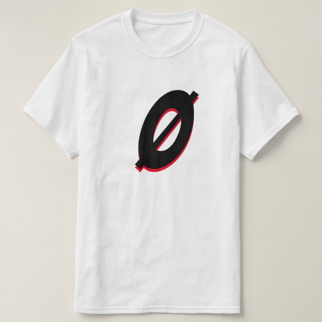 The Norwegian Letter Ø T-Shirt (Design Front)