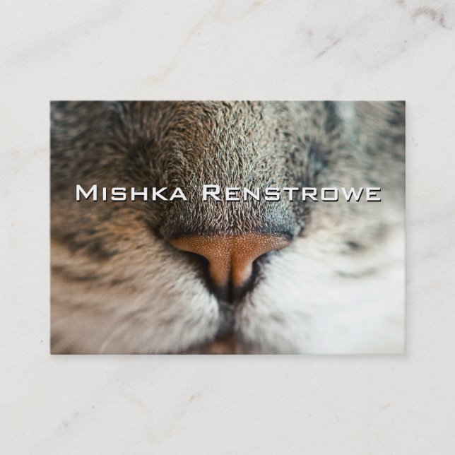 The Nose Knows Business Card (Front)