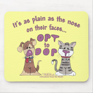 The Nose on Their Faces Mouse Mat