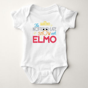 The Not-Too-Late Show with Elmo Baby Bodysuit