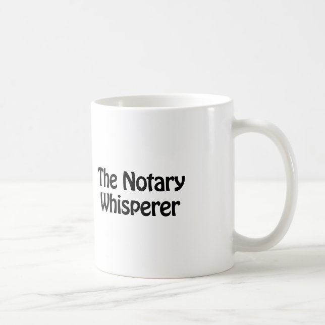 the notary whisperer coffee mug (Right)