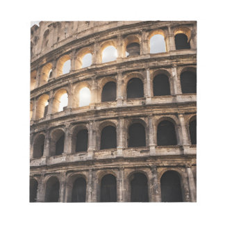 The notebook cover image of the colosseum notepad