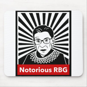 The Notorious RBG Mouse Mat