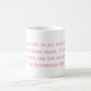 The Notorious RBG Quote Mug