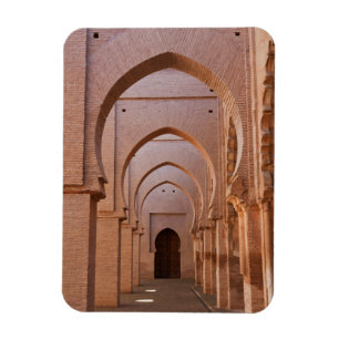 The now ruined and partly restored Tin Mal Mosque Magnet