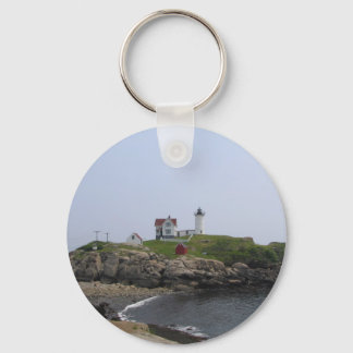 The Nubble Lighthouse Maine Key Ring