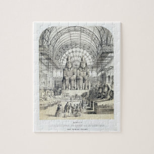 The Nubian Court at The Crystal Palace in Sydenham Jigsaw Puzzle