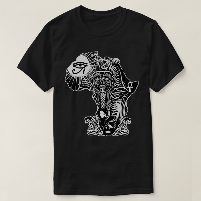 The Nubian Pharaoh T-Shirt (Design Front)
