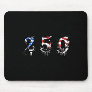 The Number 250 America Mouse Mat