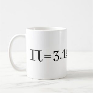 The Number Pi Math & Science Lovers Coffee Mug