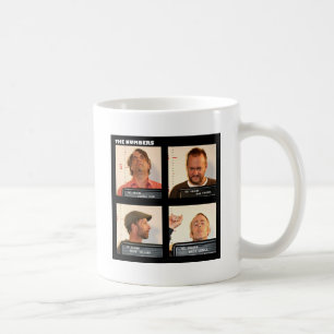 the numbers mugshot coffee mug