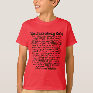 The Nuremberg Code T-Shirt