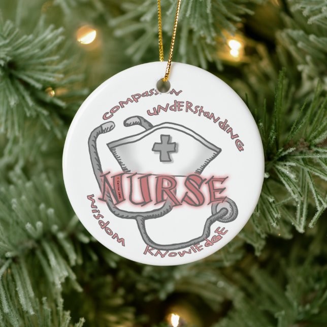 The nurse axiom  ceramic tree decoration (Tree)