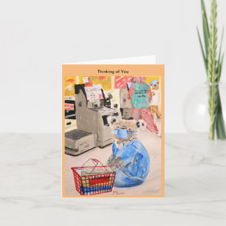 "The Nurse" Blank Greeting Card
